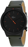 Lacoste Miesten kello 2010991 Musta/Nahka Ø42 mm