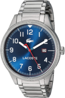 Lacoste Miesten kello 2011022 Sininen/Teräs Ø43 mm