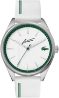 Lacoste Miesten kello 2011050 Valkoinen/Nahka Ø42 mm