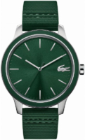 Lacoste Miesten kello 2011085 Vihreä/Kumi Ø44 mm