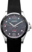 Longines Naisten kello L3.319.4.88.9 Conquest V.H.P. Musta/Kumi Ø36