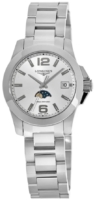 Longines Conquest Ladies Naisten kello L3.381.4.76.6 Hopea/Teräs