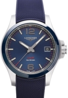 Longines Miesten kello L3.719.4.96.9 Conquest V.H.P. Sininen/Kumi