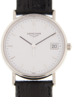 Longines Naisten kello L4.320.4.12.2 Grande Classique Valkoinen/Nahka