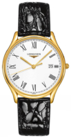 Longines Miesten kello L4.859.2.11.2 Grande Classique Valkoinen/Nahka