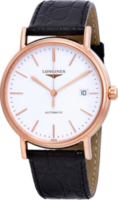 Longines Miesten kello L4.921.1.12.2 Presences Valkoinen/Nahka Ø38.5