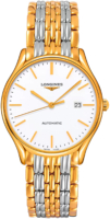 Longines Miesten kello L4.961.2.12.7 Lyre Valkoinen/Kullansävytetty