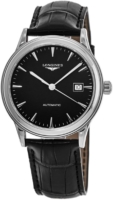 Longines Miesten kello L4.984.4.52.2 Flagship Musta/Nahka Ø40 mm