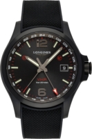 Longines Miesten kello L3.728.2.56.9 Conquest V.H.P. Musta/Kumi Ø43