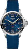 Longines Miesten kello L3.728.4.96.9 Conquest V.H.P. Sininen/Kumi