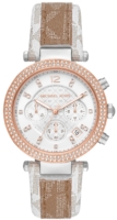 Michael Kors Naisten kello MK6950 Parker Valkoinen/PVC