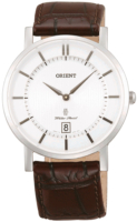 Orient Miesten kello FGW01007W0 Valkoinen/Nahka Ø38 mm