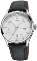 Oris Miesten kello 01 755 7742 4051-07 5 21 34FC Culture Hopea/Nahka