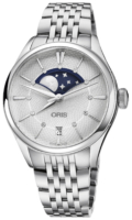 Oris Naisten kello 01 763 7723 4051-07 8 18 79 Culture Hopea/Teräs