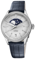 Oris Naisten kello 01 763 7723 4951-07 5 18 66FC Culture Hopea/Nahka