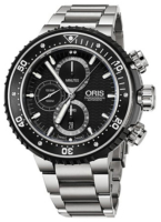 Oris Miesten kello 01 774 7727 7154-Set Diving Musta/Titaani Ø51 mm