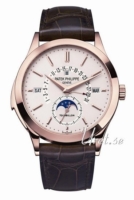 Patek Philippe Miesten kello 5216R Grand Complications Hopea/Nahka