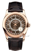 Patek Philippe Miesten kello 6000R Calatrava Ruskea/Nahka Ø37 mm