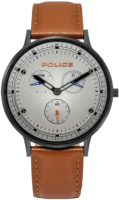 Police 99999 Miesten kello 15968JSB.04 Hopea/Nahka Ø42 mm