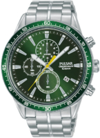 Pulsar 99999 Miesten kello PM3207X1 Vihreä/Teräs Ø45 mm