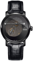 Rado Miesten kello R14060156 Diamaster Harmaa/Nahka Ø43 mm