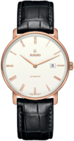 Rado Miesten kello R14068016 Diamaster Valkoinen/Nahka Ø40.7 mm