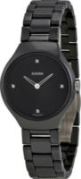 Rado 1 Naisten kello R27742712 Musta/Keraaminen Ø30 mm