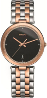 Rado Miesten kello R48869173 Florence Musta/Punakultasävyinen Ø38 mm