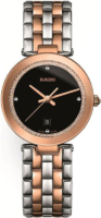 Rado Naisten kello R48873173 Florence Musta/Punakultasävyinen Ø28 mm