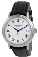 Raymond Weil Miesten kello 2837-STC-00659 Maestro Hopea/Nahka Ø39.5