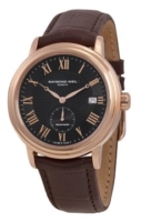 Raymond Weil Miesten kello 2838-PC5-00209 Maestro Musta/Nahka Ø39.5