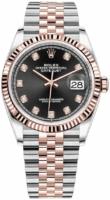 Rolex Naisten kello 126231-0019 Datejust 36 Musta/18K punakultaa Ø36