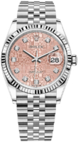 Rolex Naisten kello 126234-0023 Datejust 36 Pinkki/Teräs Ø36 mm