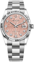 Rolex Naisten kello 126234-0024 Datejust 36 Pinkki/Teräs Ø36 mm