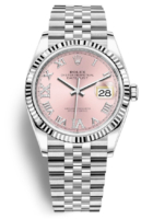 Rolex Miesten kello 126234-0031 Datejust 36 Pinkki/Teräs Ø36 mm