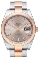 Rolex Miesten kello 126301-0009 Datejust 41 Punakultaa/18K punakultaa