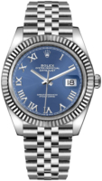 Rolex Miesten kello 126334-0026 Datejust 41 Sininen/Teräs Ø41 mm