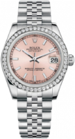 Rolex Naisten kello 178384-0032 Datejust 31 Pinkki/Teräs Ø31 mm