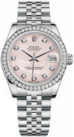 Rolex Naisten kello 178384-0047 Datejust 31 Pinkki/Teräs Ø31 mm