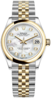 Rolex Naisten kello 278243-0028 Datejust 31 Valkoinen/18K keltakultaa