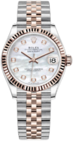 Rolex Naisten kello 278271-0026 Datejust 31 Valkoinen/18K punakultaa