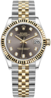 Rolex Naisten kello 278273-0022 Datejust 31 Harmaa/18K keltakultaa