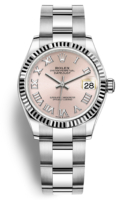 Rolex Naisten kello 278274-0019 Pinkki/Teräs Ø31 mm