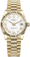 Rolex Naisten kello 278278-0020 Datejust 31 Valkoinen/18K keltakultaa