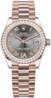 Rolex Naisten kello 278285RBR-0027 Datejust 31 Harmaa/18K punakultaa