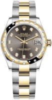 Rolex Naisten kello 278343RBR-0021 Datejust 31 Harmaa/18K keltakultaa