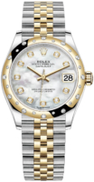 Rolex Naisten kello 278343RBR-0028 Datejust 31 Valkoinen/18K