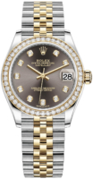 Rolex Naisten kello 278383RBR-0022 Datejust 31 Harmaa/18K keltakultaa