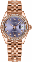 Rolex Naisten kello 279135RBR-0011 Lady-Datejust 28 Violetti/18K