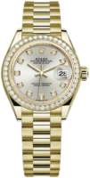 Rolex Naisten kello 279138RBR-0019 Lady-Datejust 28 Hopea/18K